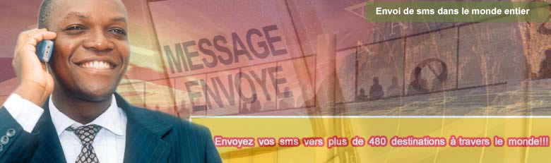 Solutions d&rsquo;envoi de sms partout dans le monde